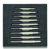 HOLEX Pin punch set with guide sleeve