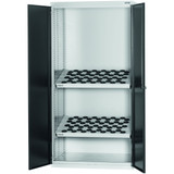 GARANT GridLine CNC large-capacity cabinet complete with tool sockets with plain sheet metal swing doors