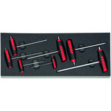 HOLEX Hexagon screwdriver set with T-handle