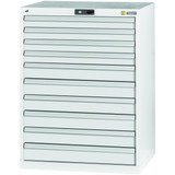 GARANT GridLine ESD tool cabinet complete with drawers, 26x24G