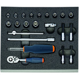 GARANT Socket set 1/4 inch
