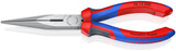 KNIPEX 8" Long Nose Pliers with Cutter - Comfort Grip