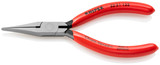 KNIPEX 5 1/4" Long Nose Relay Adjusting Pliers-Flat Tips