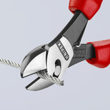 KNIPEX 7 1/4" Twinforce® Diagonal Super Cutters-Comfort Grip