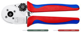 KNIPEX 9" Crimping Pliers - Four-Mandrel For DT Contacts