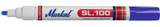 Markal SL100 Permanent Paint Markers, blue