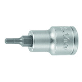 HOLEX Bit socket, hexagon, 3/8 inch imperial version