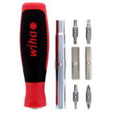 084705778914 Wiha 11in1 SoftFinish Multi Driver Screwdriver Nut Driver Wiha U66018 11-in-1