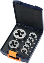 4045197592132 Garant Die Sets in a Case Metric Sizes 7 Piece M3-M12 Garant Tools 142700 M3-12