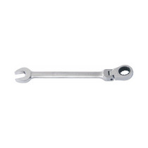 Combination wrench with a swivel head