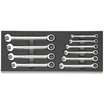 4067263723110 Garant Ratchet Ring Wrench Set of 10