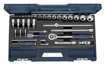 4062406060213 Garant 1/4 and 1/2 inch Square Drive Socket Set 38 pieces Size 6 Carrying Case and Foam Inlay Garant Tools 630012 6