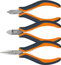 4045197976451 Garant Precision Electronics ESD 3 Piece Pliers Set in Case Garant Tools 700157 3