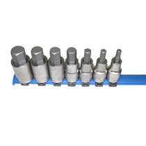 Holex 1/2 Drive 7 Piece Hex Bit Socket Set Holex U63104 1/2-Hex