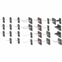 Garant Gridline Easyfix Set of Holders with Steel Hooks