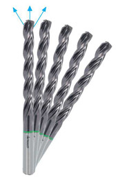 Garant Master Steel FEED Solid Carbide Drills, 8XD