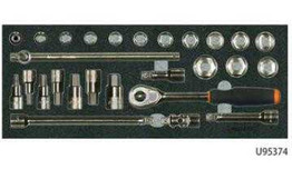 27 Piece Garant 1/2 Drive Socket Set Garant U95374 27