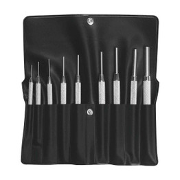 Holex Pin Punch Set with Guide Sleeves and Wallet