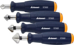 Garant Hand Deburrer Countersink 90 Degree Non-Slip Coating Set of 4