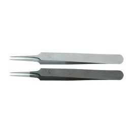727560 Tweezers shouldered pointed, 110 mm, Form 5
