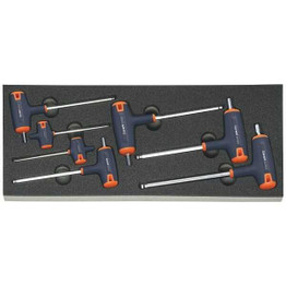 4067263723196 Hexagon Screwdriver with T-handle Set of 7