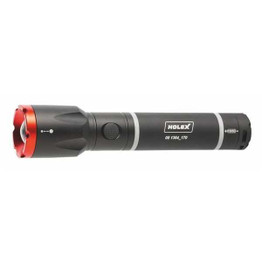Holex LED Torch, Rechargeable Battery, 170 mm