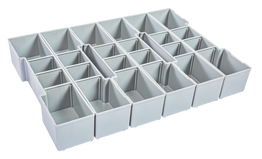 L-BOXX Inset Boxes U3 Grey, 3 Pieces