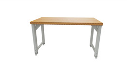Basic workbench, height 850 mm, Bamboo worktop, Worktop length: 1500mm