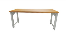 Basic workbench, height 850 mm, Bamboo worktop, Worktop length: 2000mm