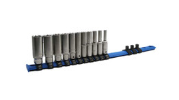 Holex 1/4 Drive 6 Point 11 Piece Deep Socket Set Holex U63102 6PT