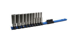Holex 1/4 Drive 12 Point 10 Piece Deep Socket Set Holex U63102 12PT