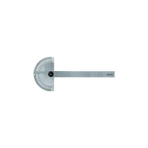 HOLEX Protractor with solid graduated arc