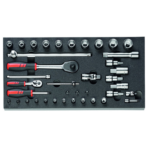 HOLEX Socket set 1/4 inch and 1/2 inch