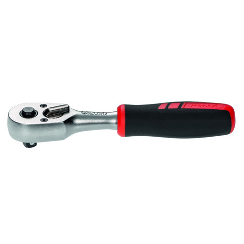 HOLEX Reversible ratchet,, with 1/4 inch square drive, 36 teeth, with ejector, length 125 mm