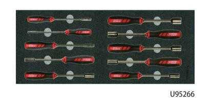 10 Piece Inch Nut Spinner Set Holex U95266 10