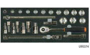 27 Piece Garant 1/2 Drive Socket Set Garant U95374 27