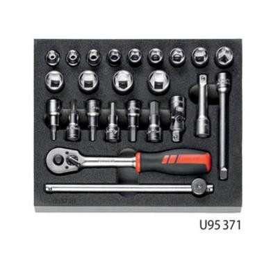 26 Piece Holex 3/8 Drive 6 Point Socket Set Holex U95371 26