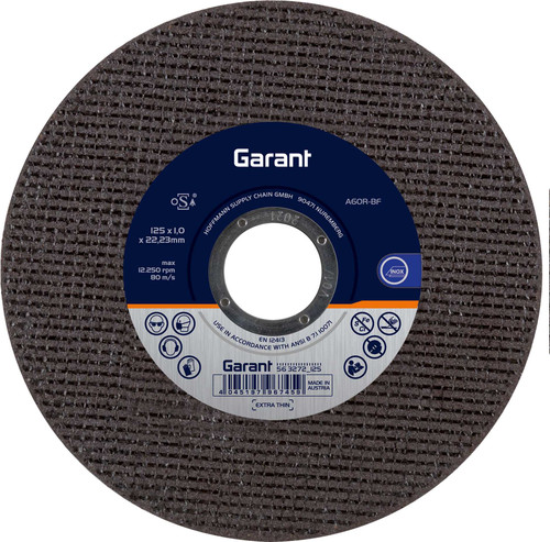 Garant Extra Thin Cutting Discs for Stainless Steel   563272