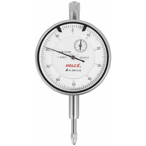 4045197204189 Holex Shock-Resistant Dial Indicator with 10mm Measuring Range   432000 10/58