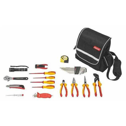 Holex 24 Piece Electricians Tool Kit containing Holex insulated tools