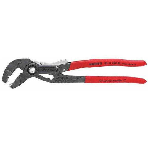 Knipex 85 51 250 AF Spring Hose Clamp Pliers-Locking Device