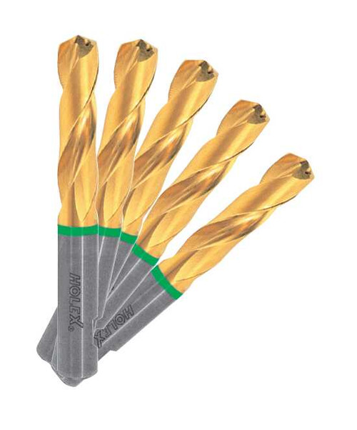 Picture of the Holex Solid Carbide High Performance Drill - 5 Pack