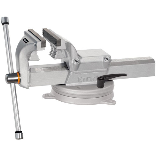 GARANT Bench vice with swivel base and interchangeable jaws