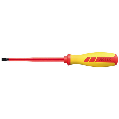 HOLEX Electrician's screwdriver for slot-head VDE fully insulated