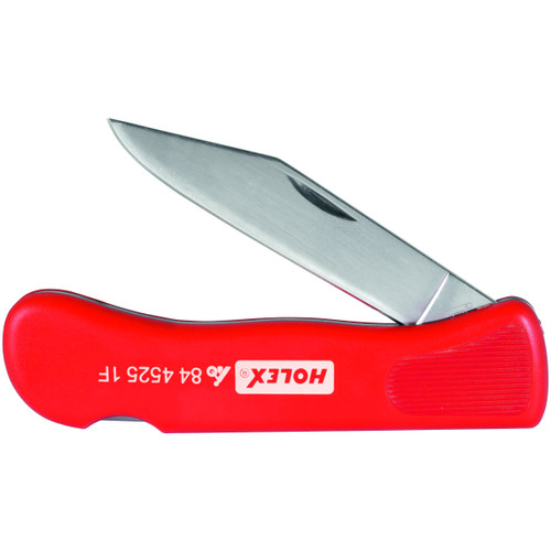 HOLEX Cable knife with plastic handle, folding
