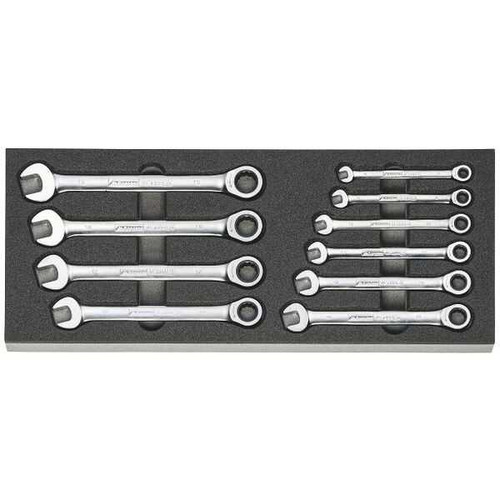 Garant Ratchet Ring Wrench Set of 10