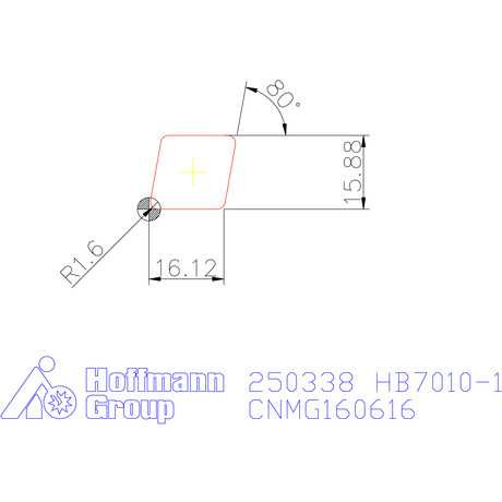Garant Indexable Inserts CNMG 160616 Roughing 250338