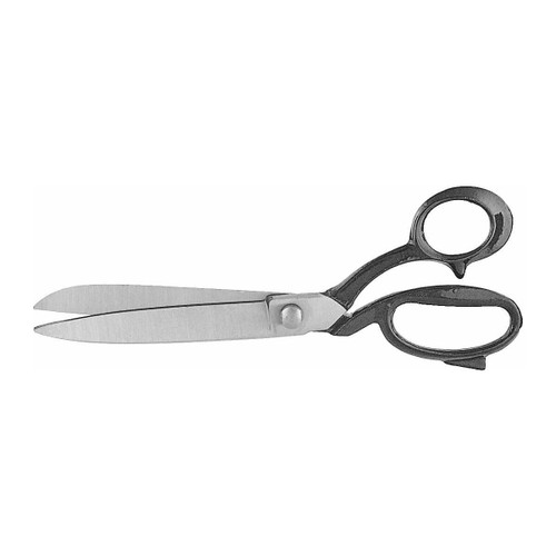 Bright finished general-purpose scissors, overall length: 200mm