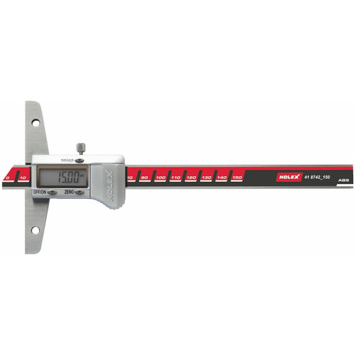 Holex Digital depth gauge, Measuring range: 150mm