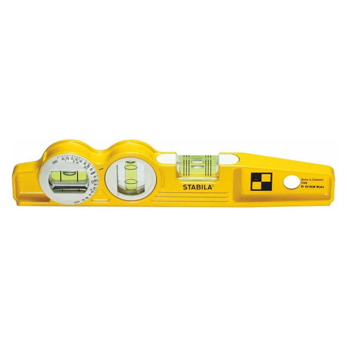 Stabila Spirit level with magnet, Length: 250mm